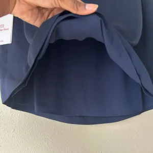 Aritzia Sunday Best Navy Mini Skirt Size 8 thumbnail 7