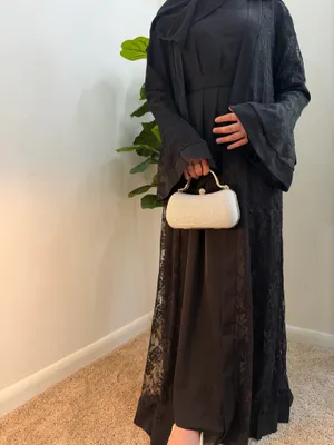Black Abaya Modest Size M thumbnail 3