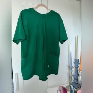 New FP Movement Hot Shot Tee Romperp In Heritage Green Sold Out Color thumbnail 4