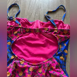 Farm Rio Women’s Fruit Dot One Piece Swimsuit - Size‎ XS NWT thumbnail 5