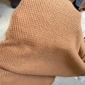 Columbia Waffle Knit Button Down Brown Size M thumbnail 4