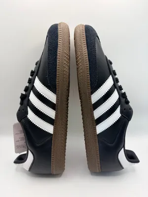 Adidas Samba OG IG9031 Black White Gum Leather Suede Sneakers Men 7.5 Women 8.5 thumbnail 5