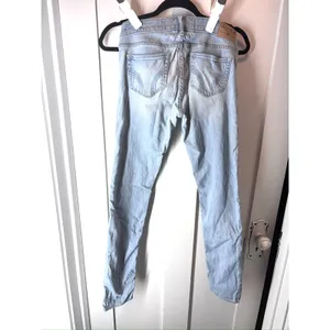 Hollister Diamond Quilted Rhinestone Jeans Size 3R Light Wash Indie Sleaze Y2K thumbnail 8
