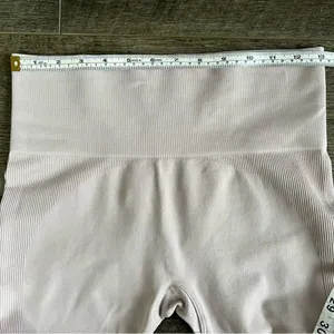Set Active Sculptflex Legging in Fawn Seamless Ribbed Activewear Pants Medium thumbnail 7