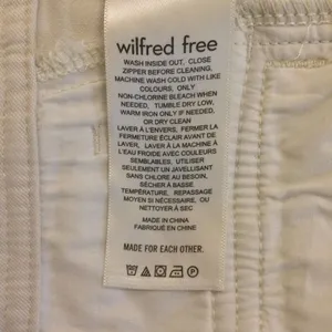Aritzia Wilfred Free Cargo Pants off white women’s 4 thumbnail 7