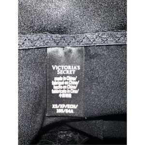 Victoria's Secret Black Lace Teddy Babydoll Size XS Lingerie Adjustable Strap thumbnail 6