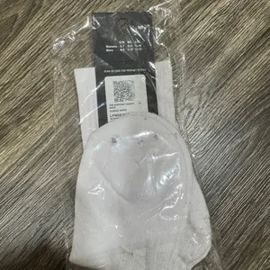 Fabletics the everyday quarter crew socks classic white l/xl thumbnail 3