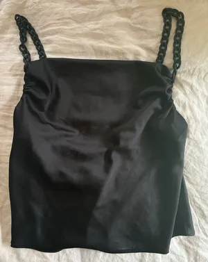 Zara Satin Finish Tank Top thumbnail 1