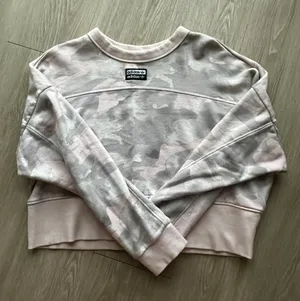 Adidas Pink Camo Crewneck Sweatshirt thumbnail 1