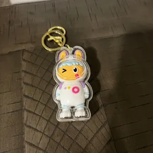 Set of two Labubu keychains Green thumbnail 4