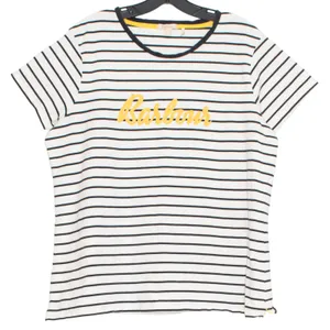Barbour‎ Logo Top Stripe Preppy Coastal Nautical Minimalist Casual Old Money 14 thumbnail 1