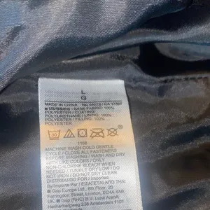 GAP Sleek Black Faux Leather Puffer Vest thumbnail 7
