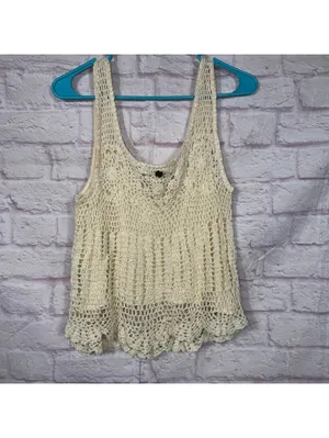 Billabong Medium Designer's Closet Crochet Tank Top thumbnail 7