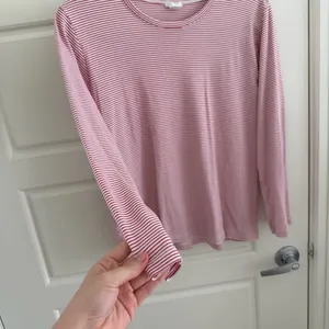 LAKE Red and White Striped Long Sleeve Top thumbnail 3