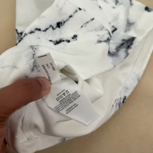 Express Marble-Print Halter Top thumbnail 5
