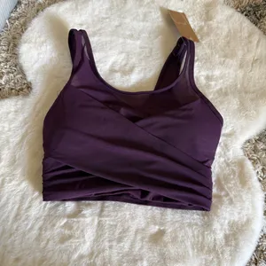 Berlook Activewear Purple Mesh Cross thumbnail 8