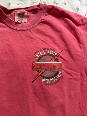 Comfort Colors Ride Hard Short-Sleeve Tee - Coral thumbnail 3