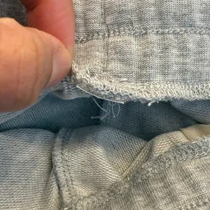 ALO Yoga Light Gray Shorts Knit Athletic Casual thumbnail 7