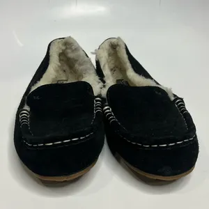 Koolaburra‎ black shearling lined slippers size 7 thumbnail 2
