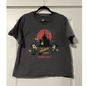 2023 Disney Parks Halloween My Spooky Place Shirt Mickey Minnie Mouse New Large thumbnail 2