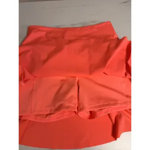 Athleta Ace Tennis Skort 15.5 Coral Pink Active Skirt Built-in Shorts Small thumbnail 5
