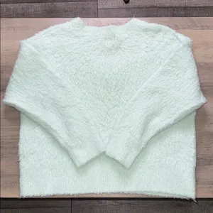 Maeve By Anthropology V-Neck Sweater - Soft Mint thumbnail 9