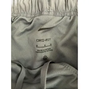Nike Dri-FIT Women’s Running Shorts Size M Gray Built-In Liner Athletic thumbnail 2