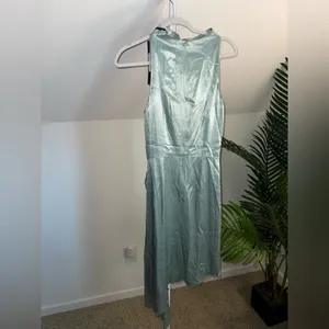 Elliatt Alaia midi dress in a pistachio/light‎ green NWT small thumbnail 6