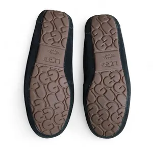 UGG Ansley Black Suede Sheepskin Warm Moccasins Slippers Shoes Size US 8 Women thumbnail 10