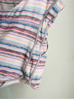 Free People By The Beach Striped Romper Multicolor Size M thumbnail 10