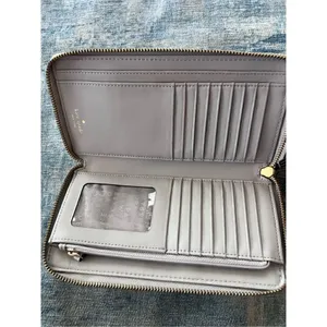 Kate Spade Gray Grove Street Anita Clutch Wristlet Wallet thumbnail 3