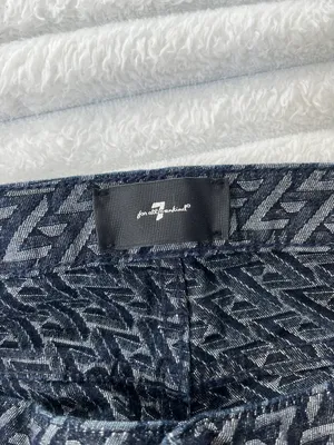 7 For All Mankind Printed Jeans thumbnail 6