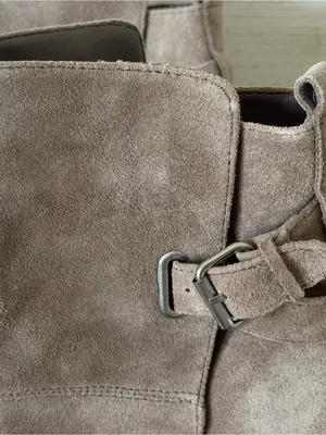 Dolce Vita Marenn Midi Bootie Women's Size 9 Beige Greige Suede NEW thumbnail 11