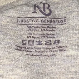 Kindred Bravely Sublime Bamboo Hands-Free Pumping Lounge & Sleep Bra L-Busty New thumbnail 3