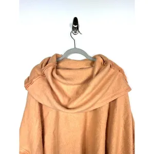 Free people cowl neck oversized sweater women’s size‎ small boho thumbnail 2