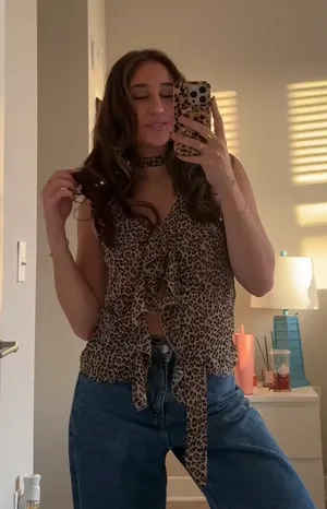 Amazon Cheetah Top Multi thumbnail 1