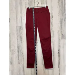 Burgundy skinny jeans Red Size 2 thumbnail 5