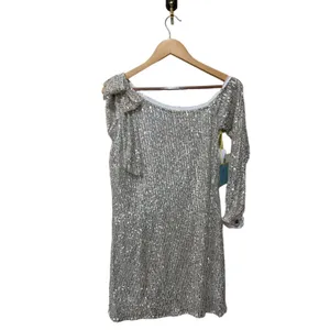 CeCe‎ Sequined One Shoulder Cocktail and Party Dress Size Small thumbnail 4