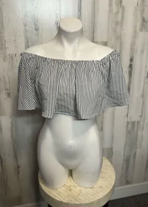 Windsor Stripped crop top thumbnail 1