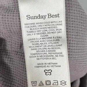 Aritzia Sunday Best Jogger‎ Sweatpants Gray Lounge Athleisure Drawstring Size S thumbnail 8
