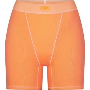 Skims Women's‎ Apricot Breathable Stretch-Cotton Ribbed Boxers 2X NWT thumbnail 2
