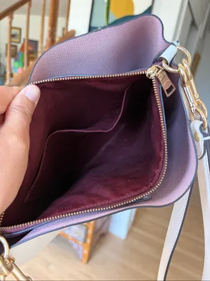 COACH TOWN BUCKET BAG chalk white gold hardware thumbnail 10
