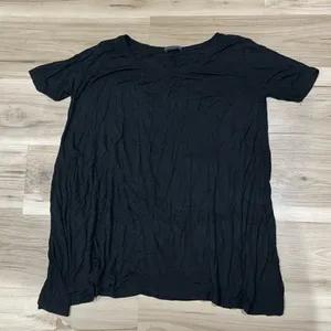 Brandy Melville Black Tee Shirt Dress Women’s One Size thumbnail 3