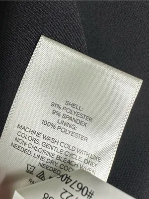 Express Studio Stretch Twill One Button Boyfriend Blazer Black Women's Medium NW thumbnail 10