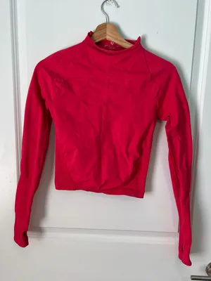 FP Movement Good Karma Mock Neck Workout Seamless Top Size M/L thumbnail 4