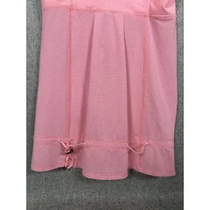 Lululemon Hustle and Bustle Tank Top Womens‎ Size 4 Pink Stripe V-Neck Workout thumbnail 5
