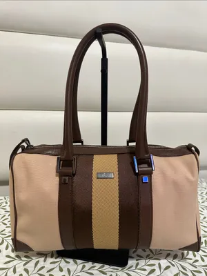 Gucci Boston Canvas Handbag thumbnail 1