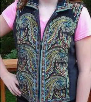 Bob Mackie Wearable Art Embroidered Fleece… thumbnail 54