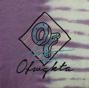 Odd Future Split Dye Tie Dye Hip Hop Tshirt size Small thumbnail 3