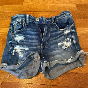 American Eagle Ripped jean shorts thumbnail 1